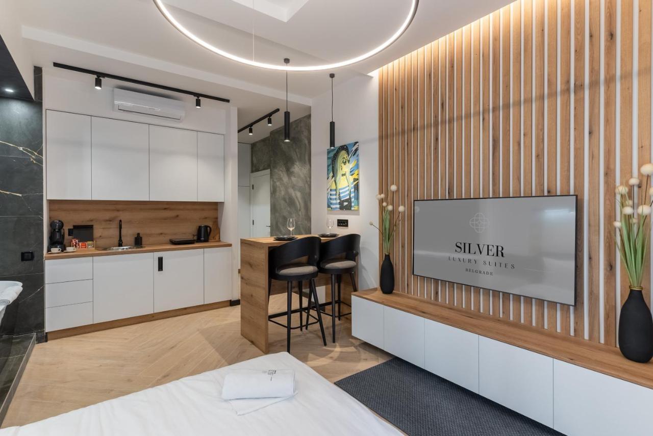 Silver Luxury Suites Beograd Bagian luar foto